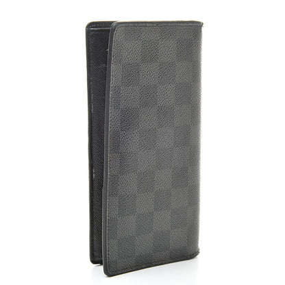 Louis Vuitton Damier Graphite Brazza Wallet 3 of 14