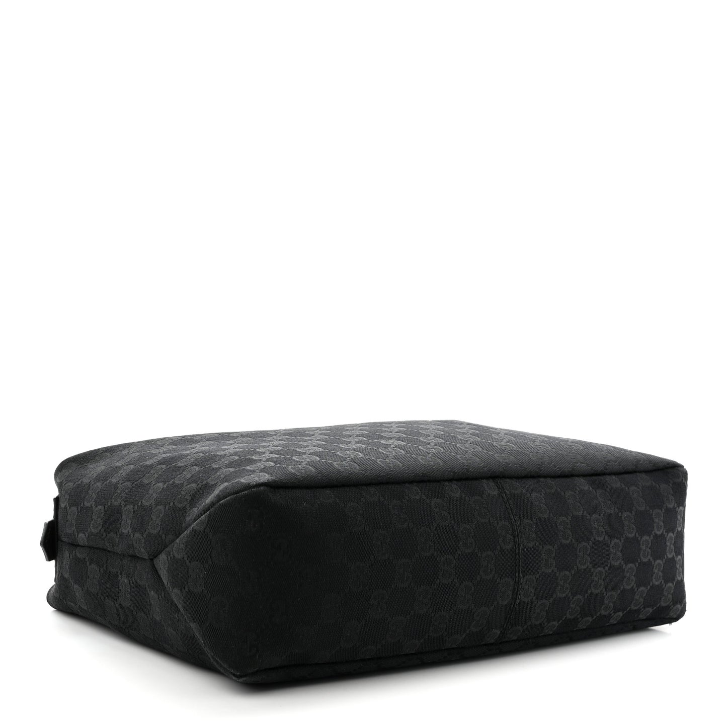 Monogram Medium Horsebit Chain Hobo Black