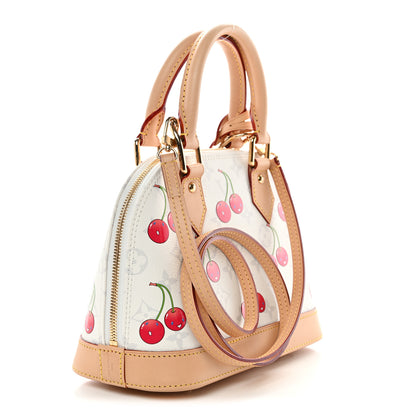 Louis Vuitton LV X TM Monogram Cerises Alma BB White 3 of 9