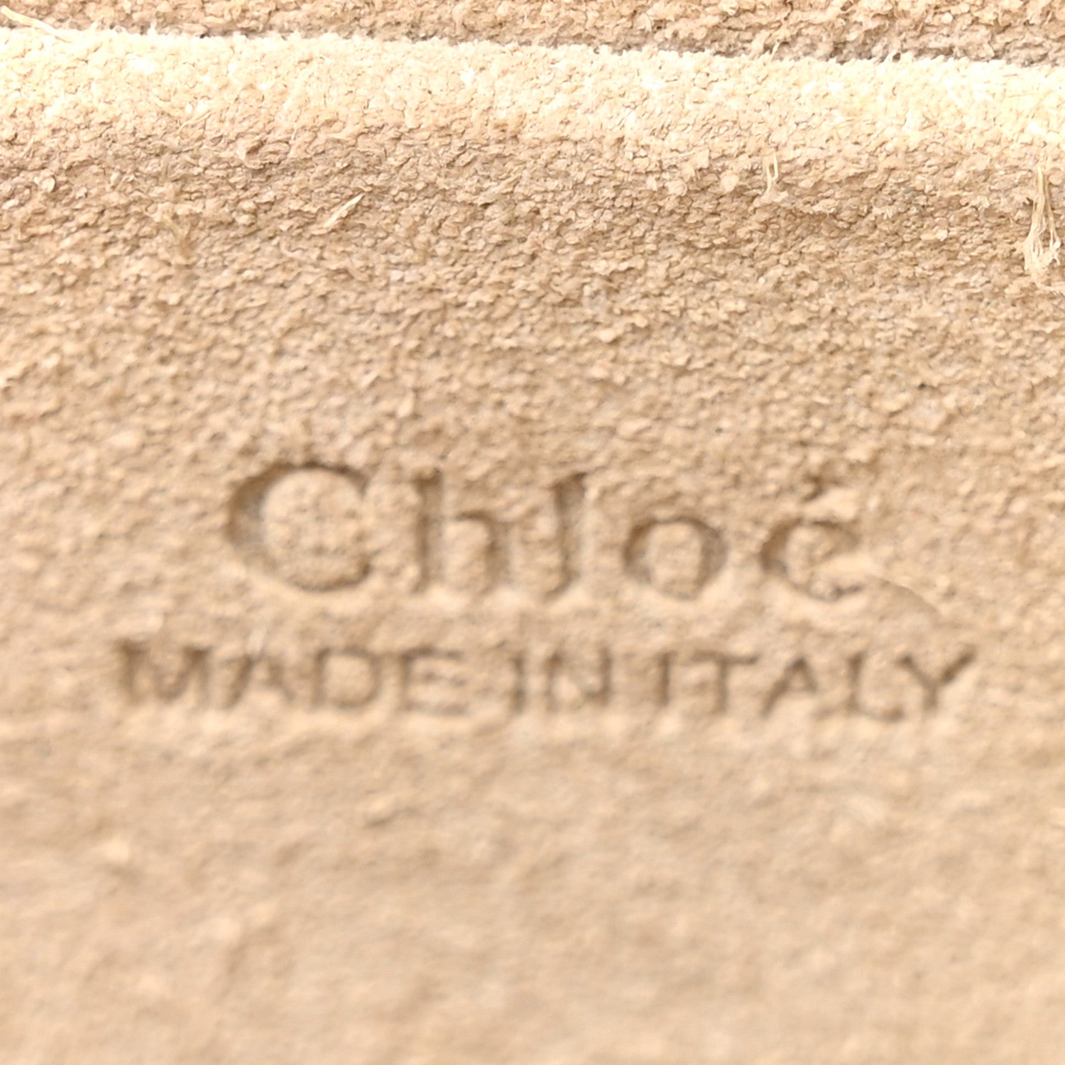 Chloe Calfskin Suede Small Nile Bracelet Bag Biscotti Beige 6 of 10