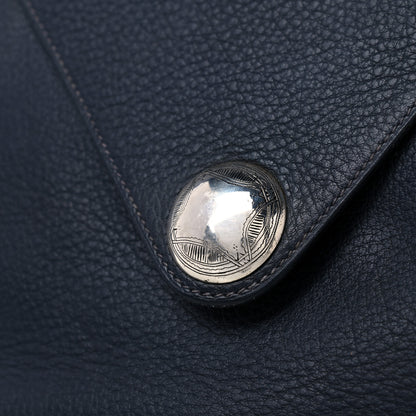 Hermes Taurillon Clemence Christine Bleu Indigo 13 of 22
