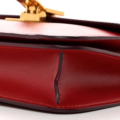 Celine Box Calfskin Teen Classic Box Flap Bag Red 10 of 11