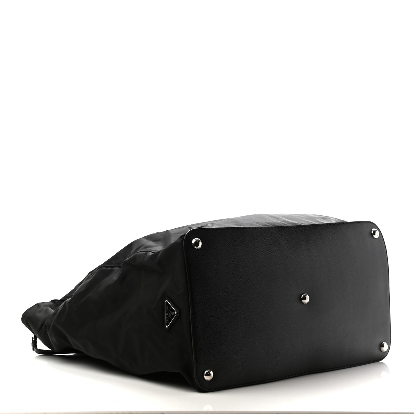 Tessuto Nylon Saffiano Weekender Black