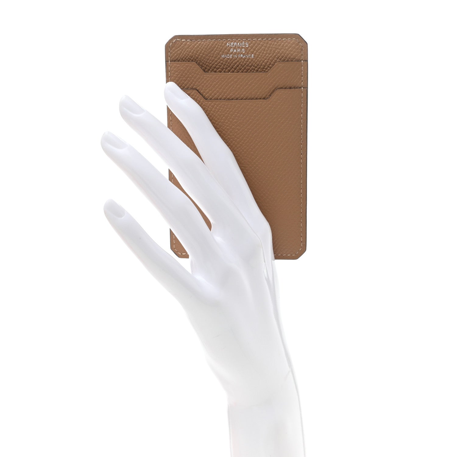 Hermes Epsom City 3CC Card Holder Chai 2 of 7