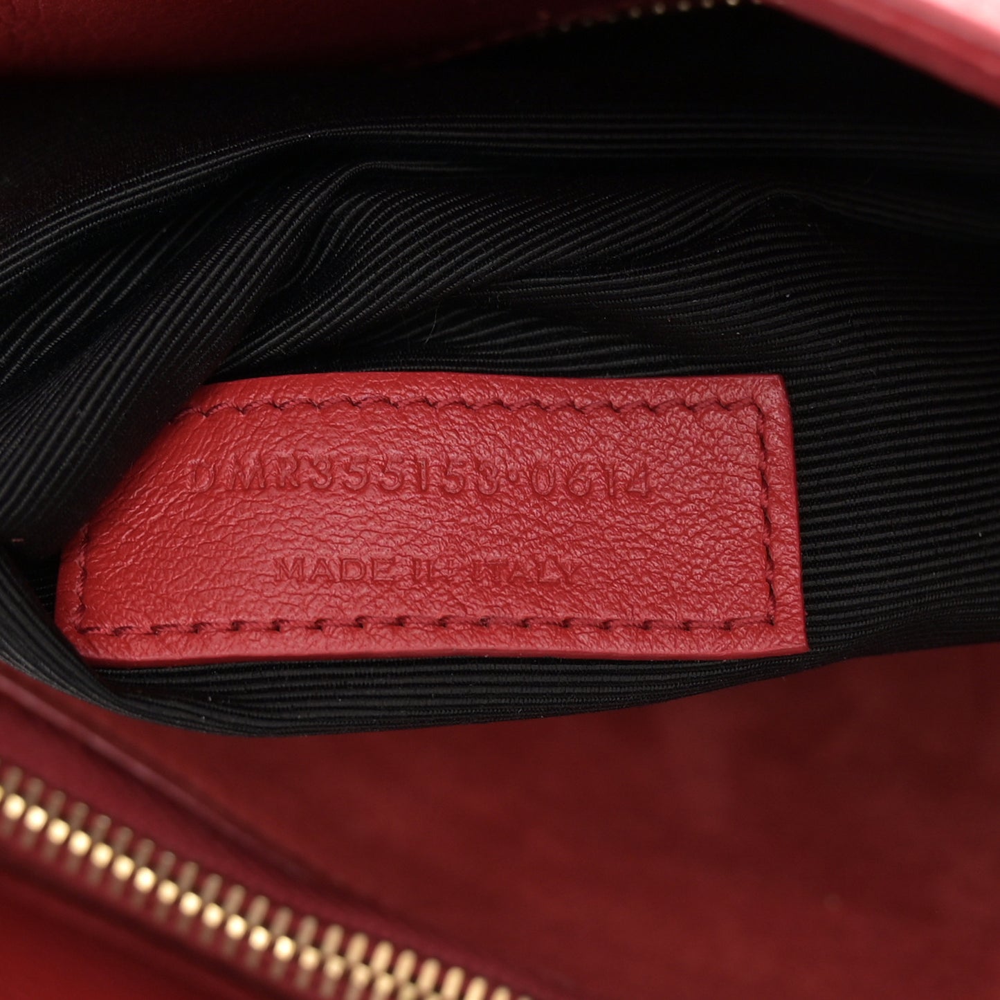 Calfskin Small Sac De Jour Rouge Orient