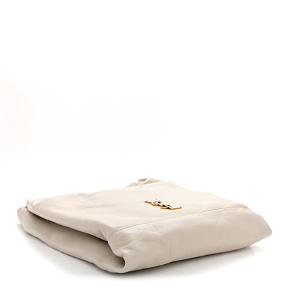 Saint Laurent Lambskin Matelasse Monogram Medium Jamie 4.3 Pochon Crema Soft 5 of 11
