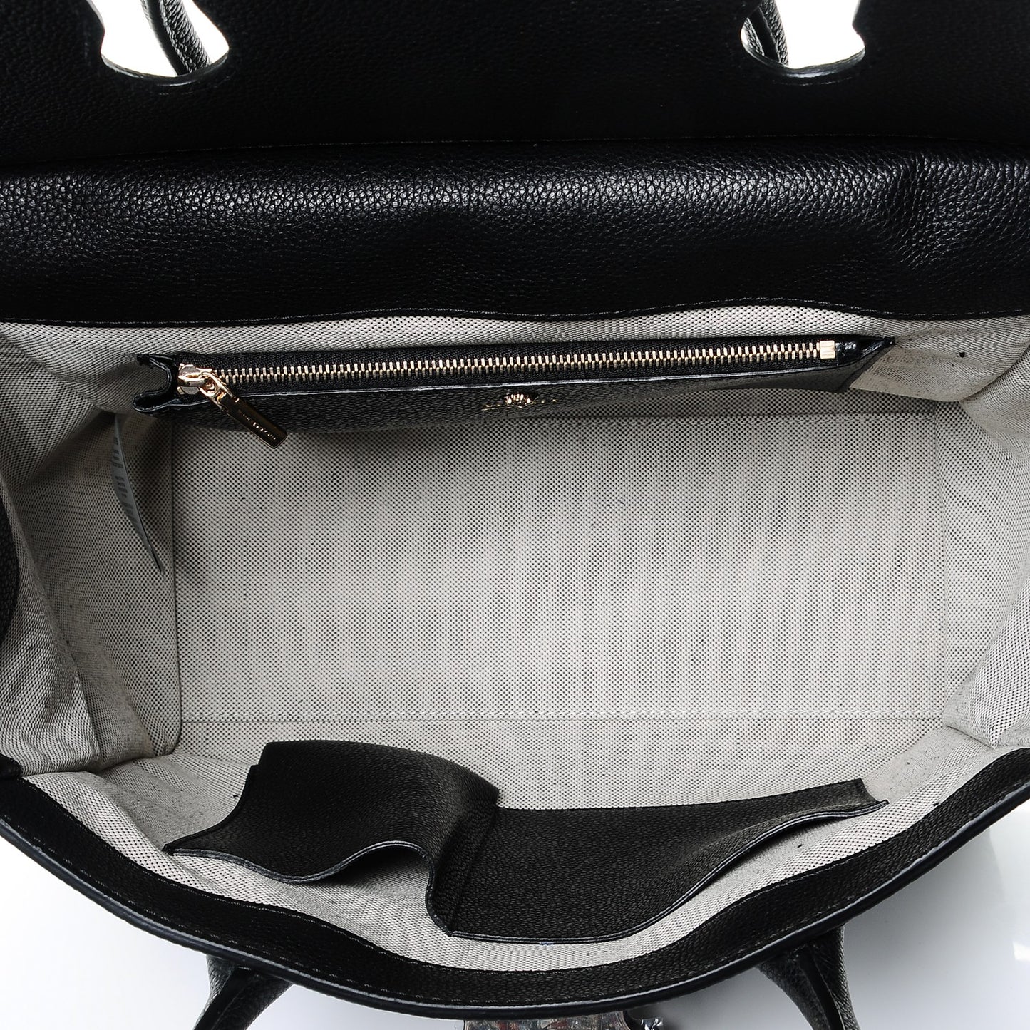 Calfskin Large Palazzo Empire Bag Black