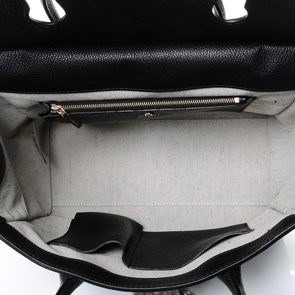 Versace Calfskin Large Palazzo Empire Bag Black 7 of 9