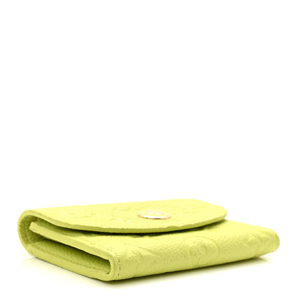Louis Vuitton Empreinte Rosalie Coin Purse Zesty Lime 4 of 7
