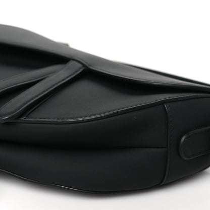 Christian Dior Ultra Matte Calfskin Saddle Bag Black 10 of 10