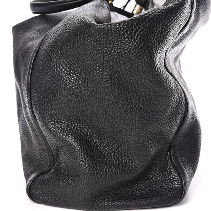 Gucci Pebbled Calfskin Large Soho Shoulder Bag Black 18 of 19