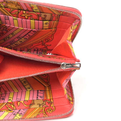 Hermes Epsom Silk'in Compact Wallet Rose Jaipur 5 of 6