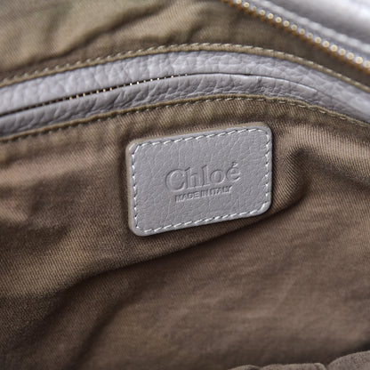 Chloe Calfskin Large Marcie Satchel Cashmere Grey 6 of 16