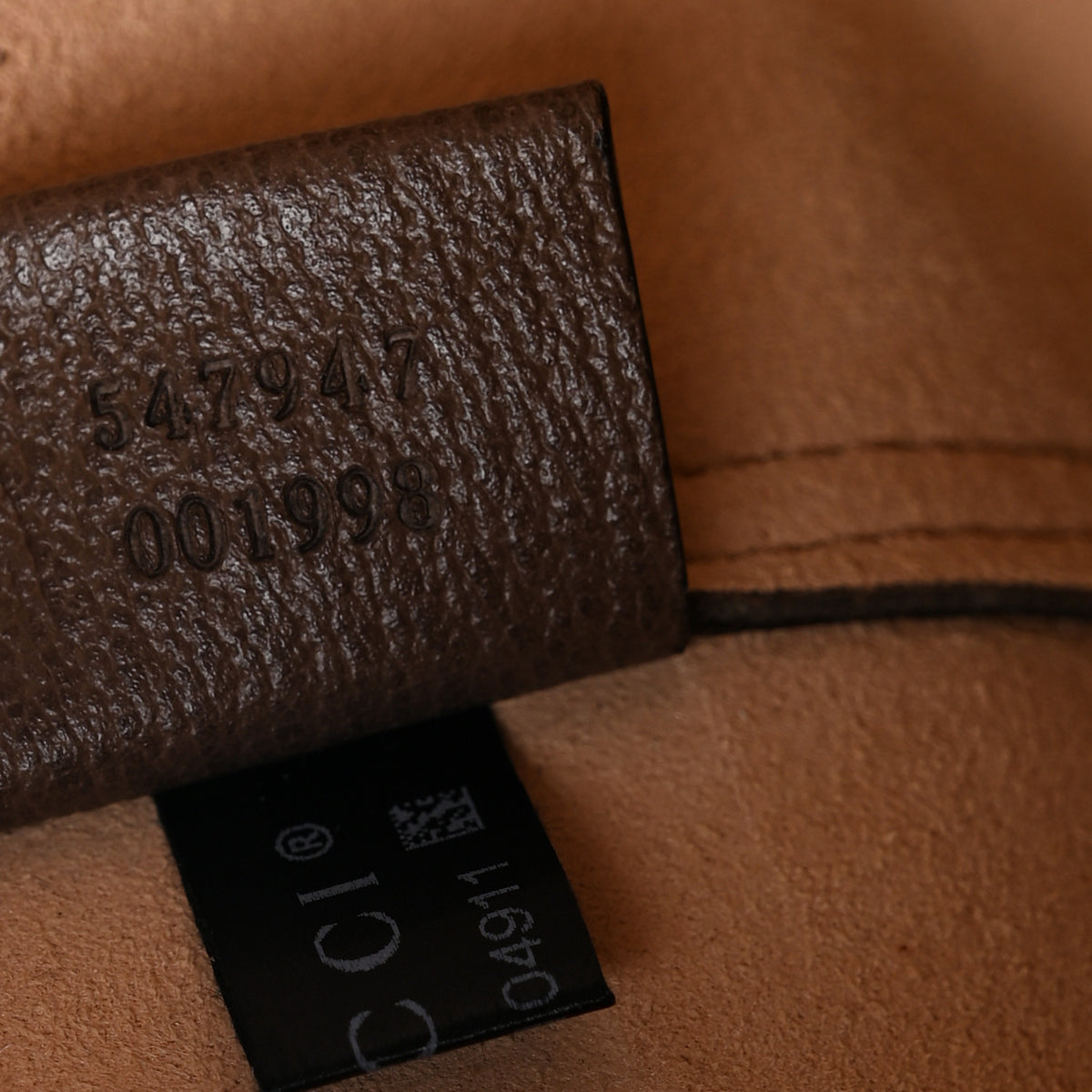 Gucci Gg Supreme Monogram Web Ophidia Tote Brown 8 of 11