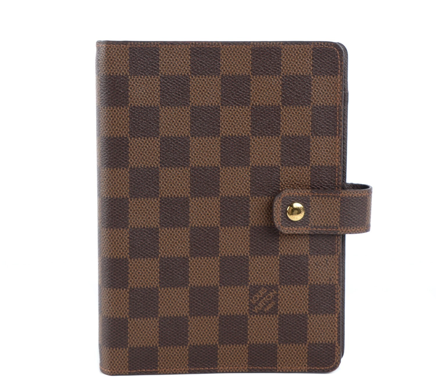 Louis Vuitton Damier Ebene Medium Ring Agenda Cover 1 of 7