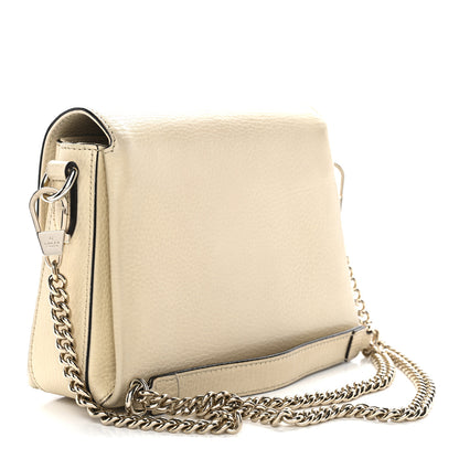 Gucci Dollar Calfskin Interlocking G Crossbody Bag Mystic White 3 of 11