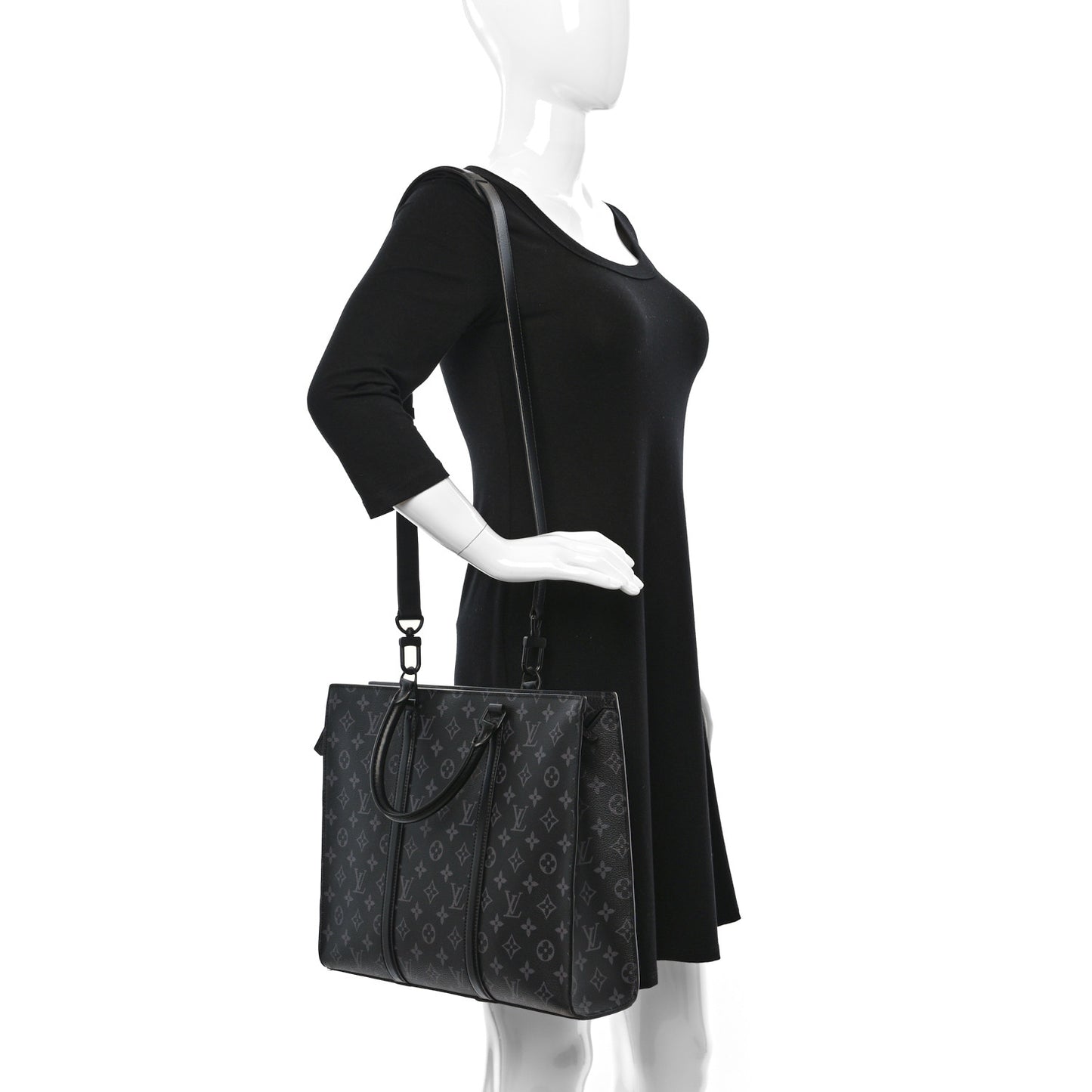 Monogram Eclipse Sac Plat Horizontal Zipper