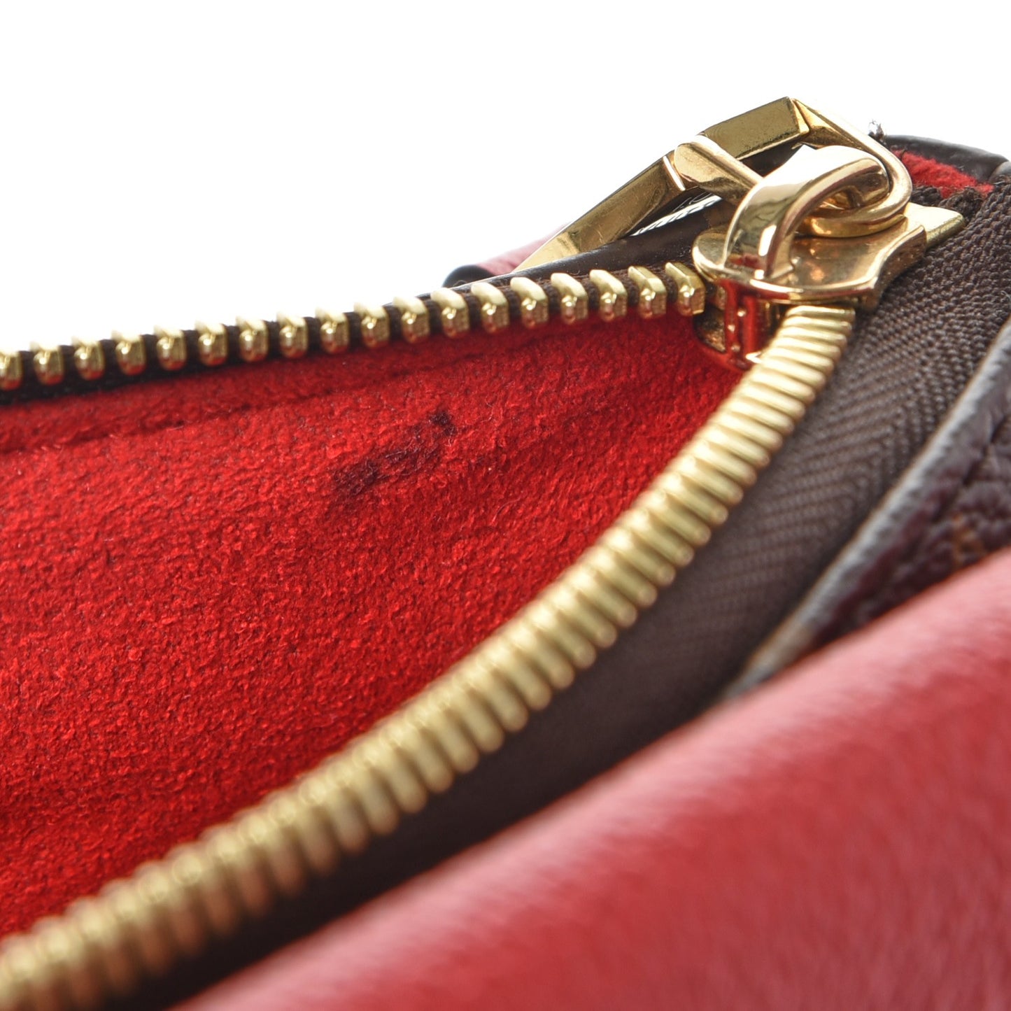 Monogram Twice Pochette Cherry