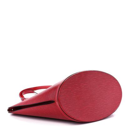 Louis Vuitton Epi Saint Jacques GM Castillan Red 4 of 13