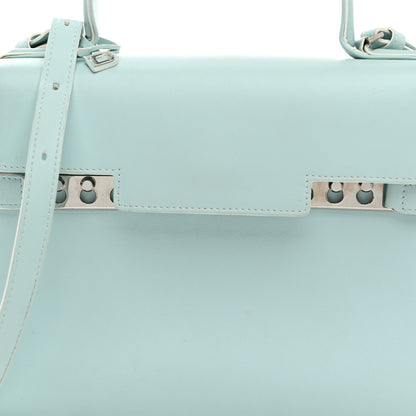 Delvaux Calfskin CM Tempete Satchel Light Blue 8 of 13