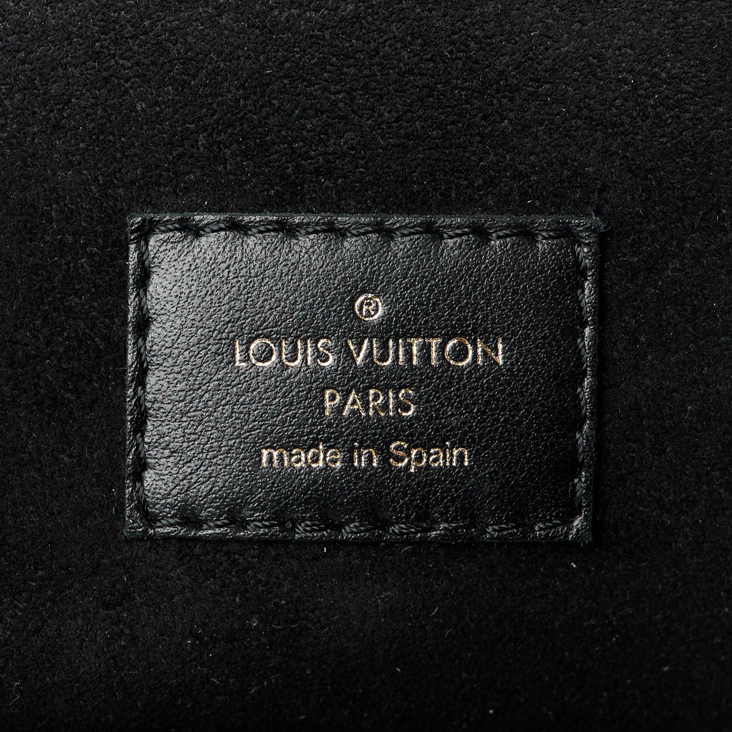 Calfskin Monogram On My Side PM Black