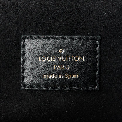 Louis Vuitton Calfskin Monogram On My Side PM Black 6 of 11