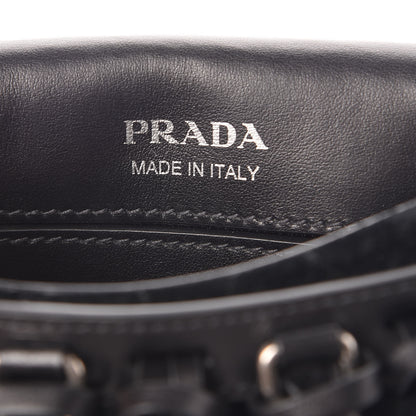 Prada Velluto Corsaire Antic Crossbody Bag Black 6 of 8