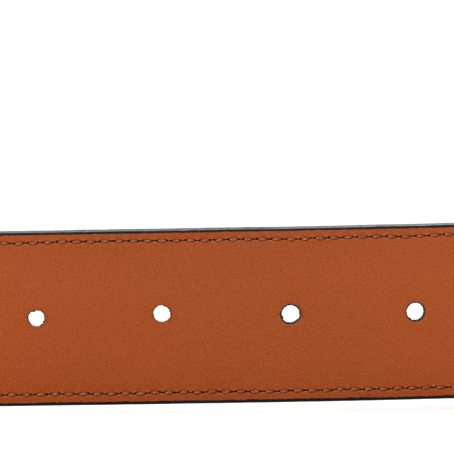 Fendi Vitello King 35mm FF Belt 90 36 Cuoio 4 of 5