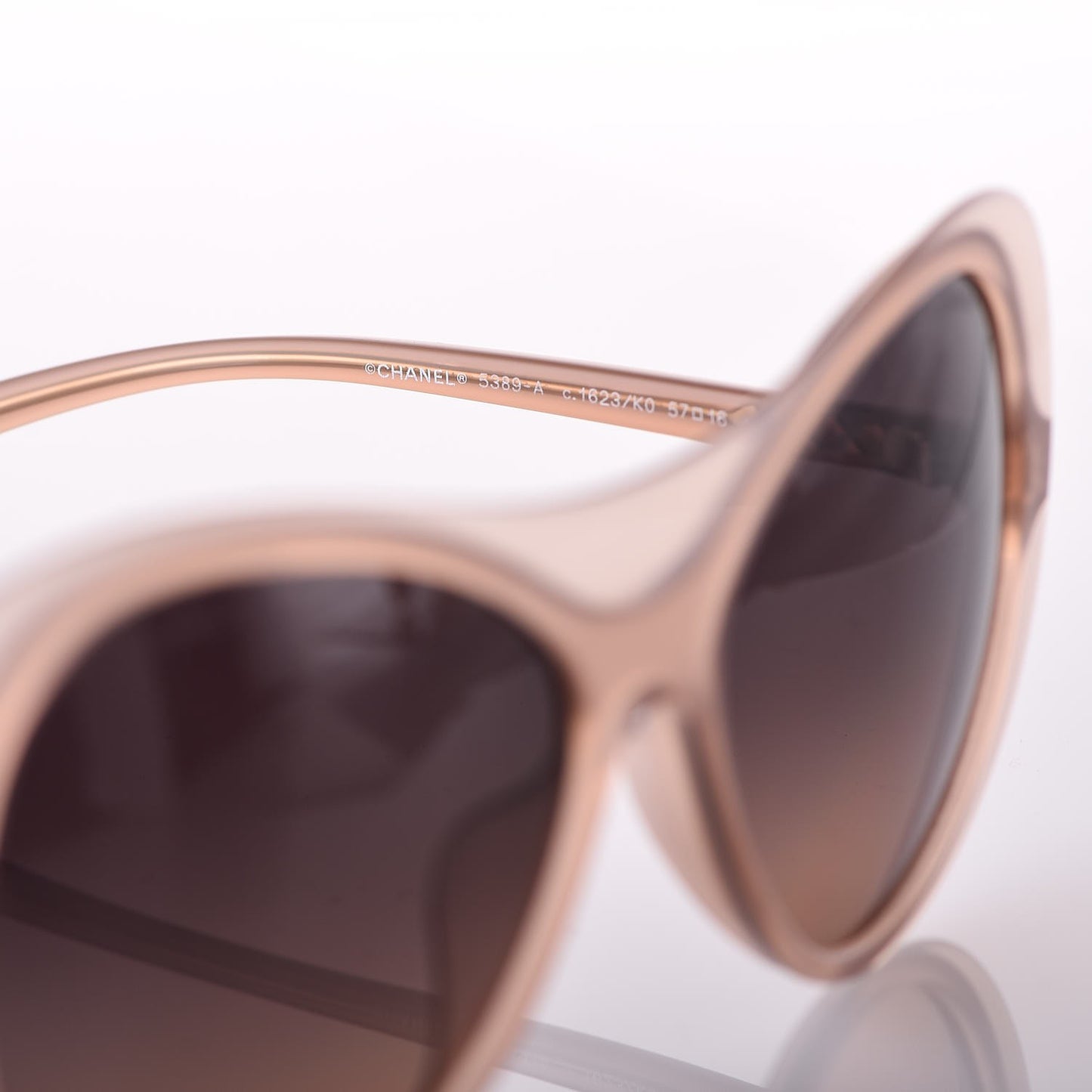 Oval Sunglasses 5389-A Light Brown