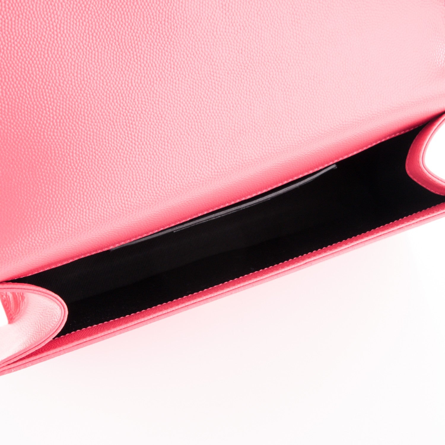 Saint Laurent Grain De Poudre Classic Monogram Kate Clutch Rose Clair 5 of 5
