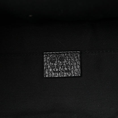Gucci Nylon Monogram Fanny Pack Belt Bag Black 6 of 11