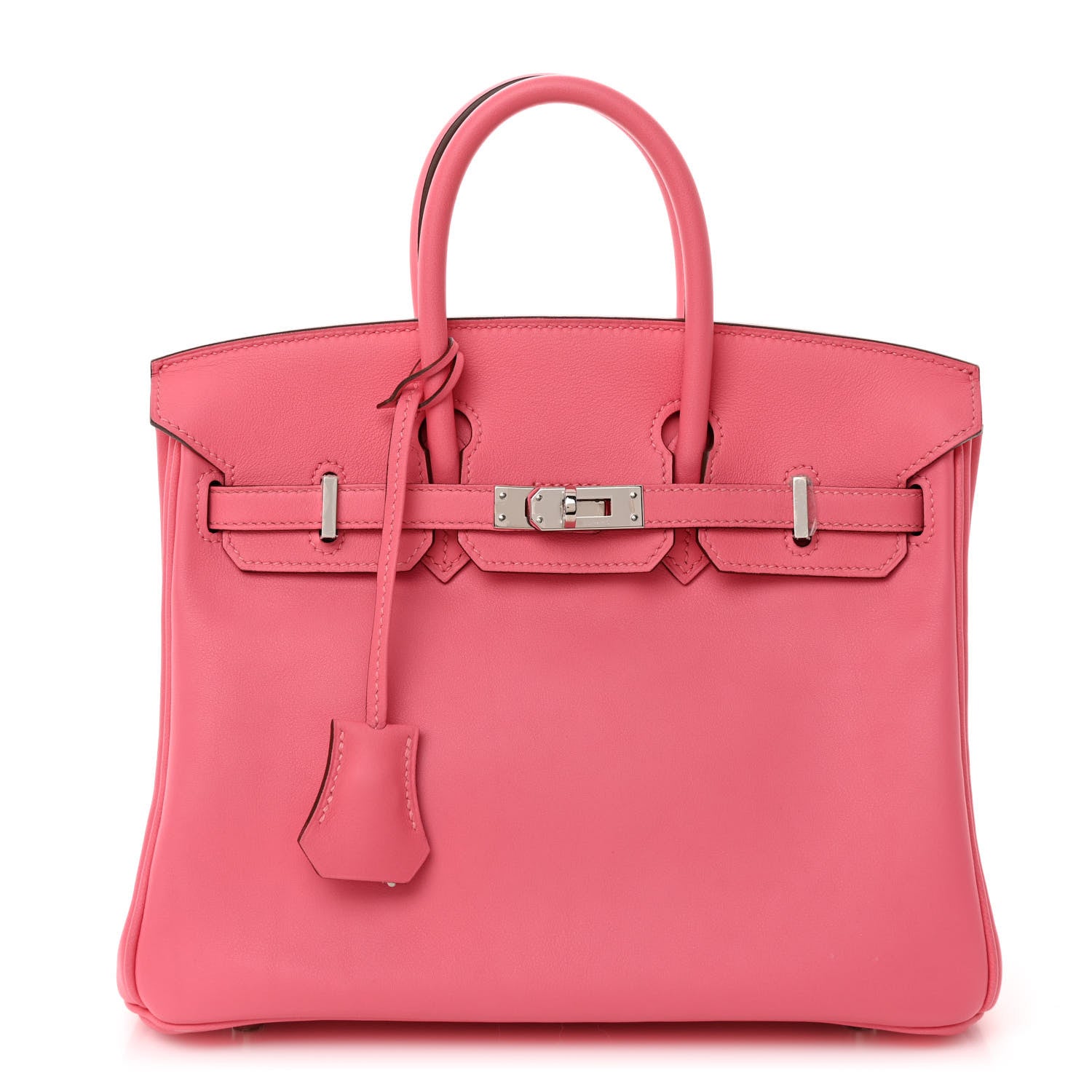 Hermes Swift Birkin 25 Rose Azalee 1 of 10