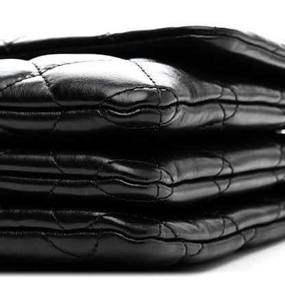 Chanel Lambskin Quilted Medium Pillow Crush Flap Bag Black 10 of 10