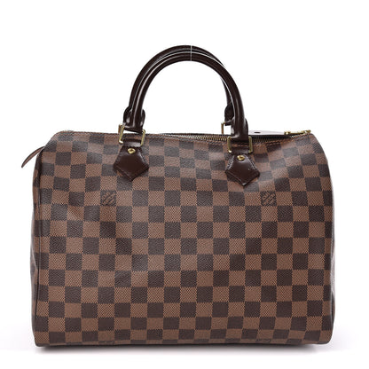 Louis Vuitton Damier Ebene Speedy 30 1 of 10