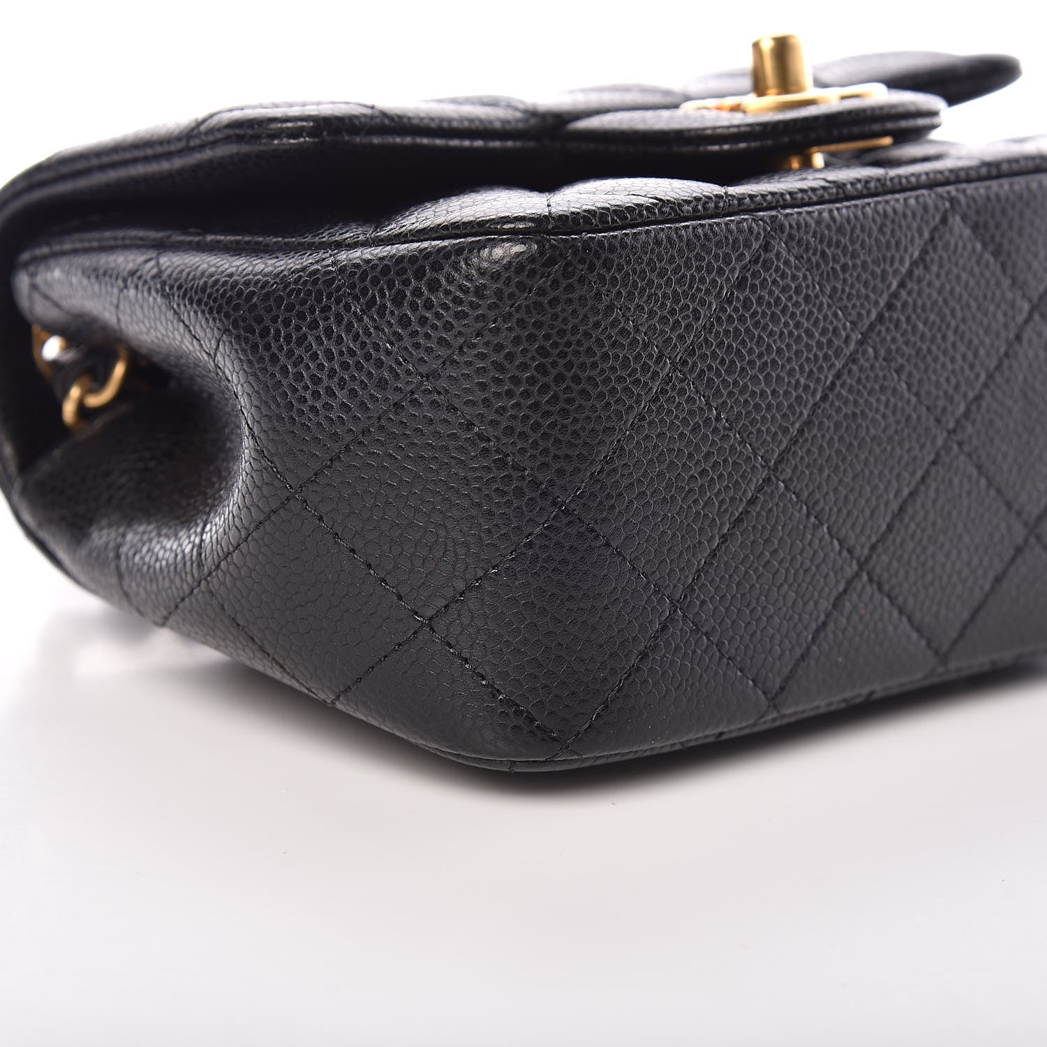 Chanel Caviar Quilted Mini Square Flap Black 5 of 10