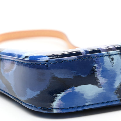Louis Vuitton Vernis Ikat Pochette Accessories NM Grand Blue 7 of 8