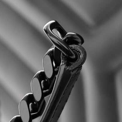 Saint Laurent Calfskin Y Quilted Monogram Monochrome Large Loulou Chain Satchel Black 12 of 12