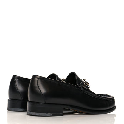 Gucci Calfskin Mens 1953 Horsebit Loafers 9 Black 4 of 11