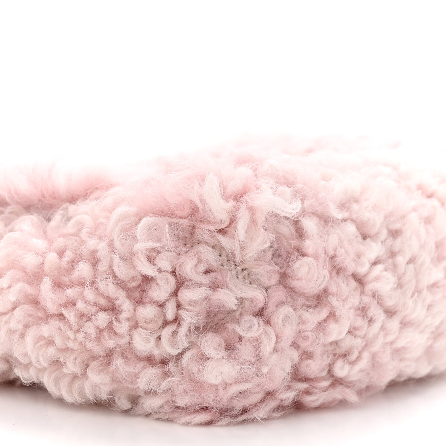 Shearling Sheepskin Medium Chanel 19 Flap Light Pink