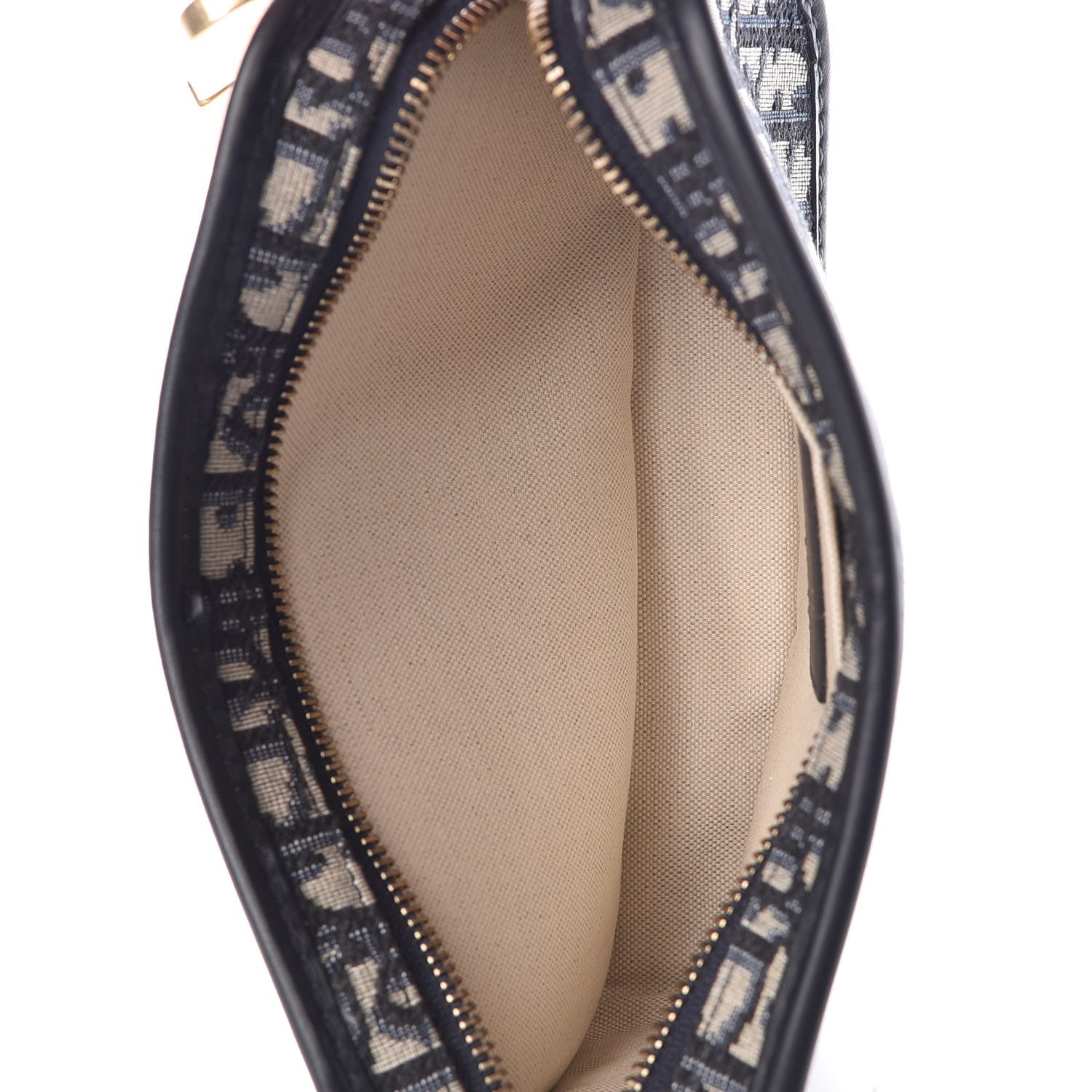 Christian Dior Oblique Diorquake Clutch Blue 5 of 7