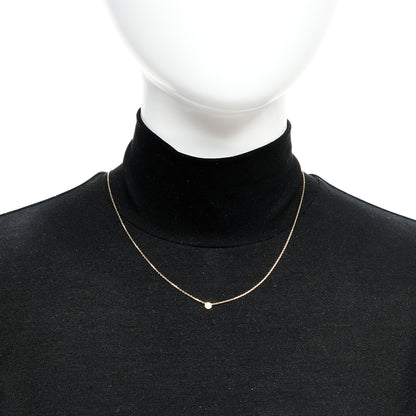 Cartier 18K Yellow Gold Diamond XS D'Amour Pendant Necklace 2 of 7