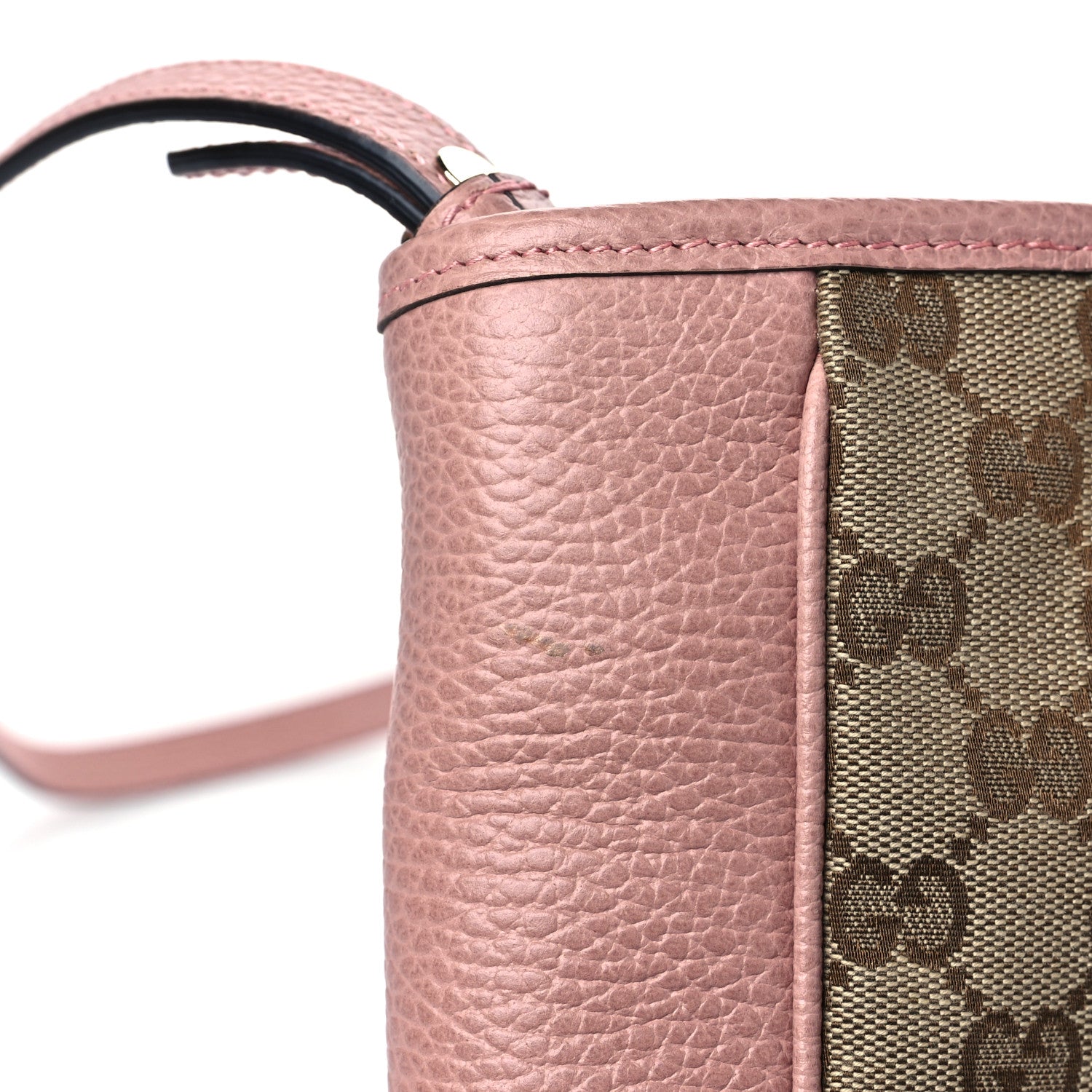 Gucci Monogram Small Bree Tote Beige Soft Pink 11 of 11