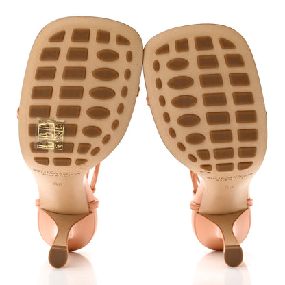 Bottega Veneta Crush Calfskin The Line 90mm Sandals 36 Clay 5 of 10