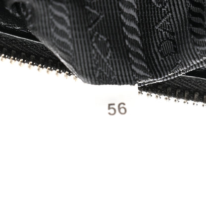 Prada Saffiano Travel Briefcase Black 8 of 11