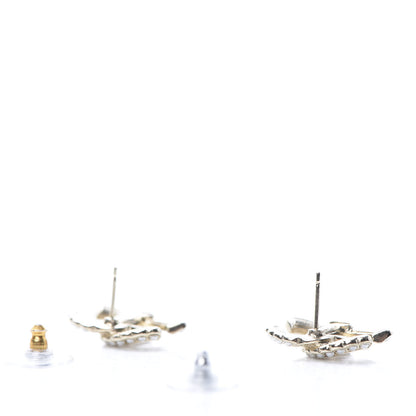 Chanel Pearl Queen of France CC Earrings Gold 3 of 6