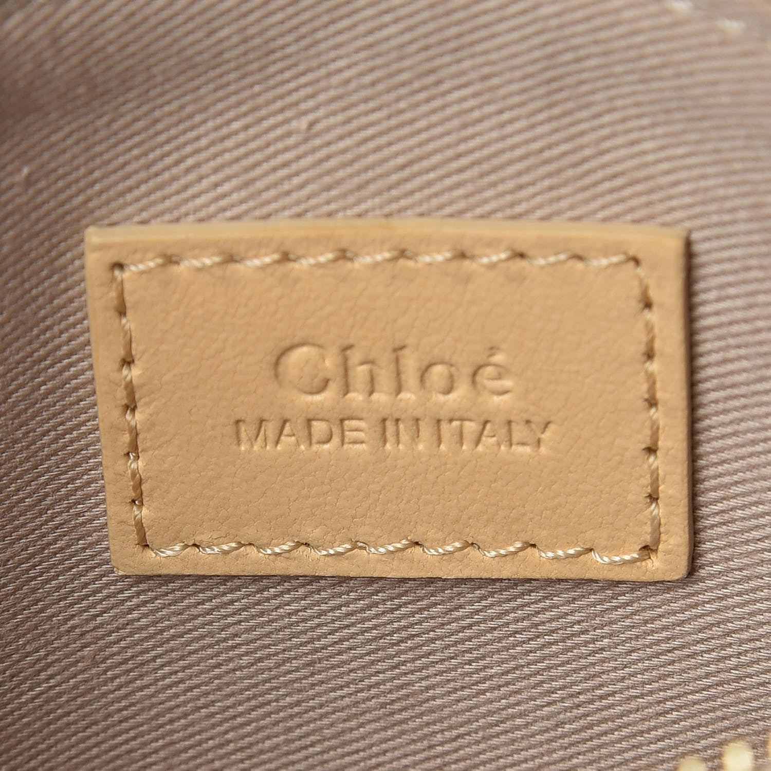 Chloe Smooth Calfskin Medium Vick Tote Blondie Beige 9 of 10