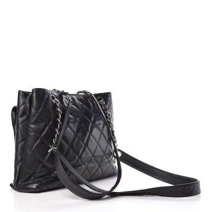 Chanel Caviar Quilted Flap Shoulder Bag Black 3 of 14