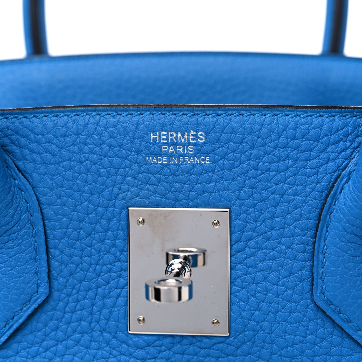Hermes Togo Verso Birkin 30 Bleu Zanzibar Malachite 6 of 11