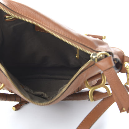 Chloe Calfskin Medium Marcie Satchel Tan 6 of 10