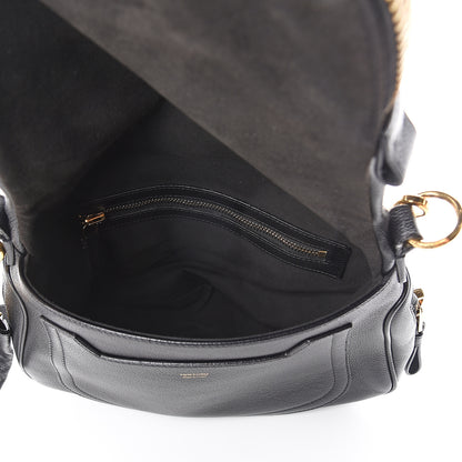 Tom Ford Grained Calfskin Medium Jennifer Crossbody Bag Black 4 of 8